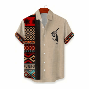 Khaki Men's Fashion Shirt